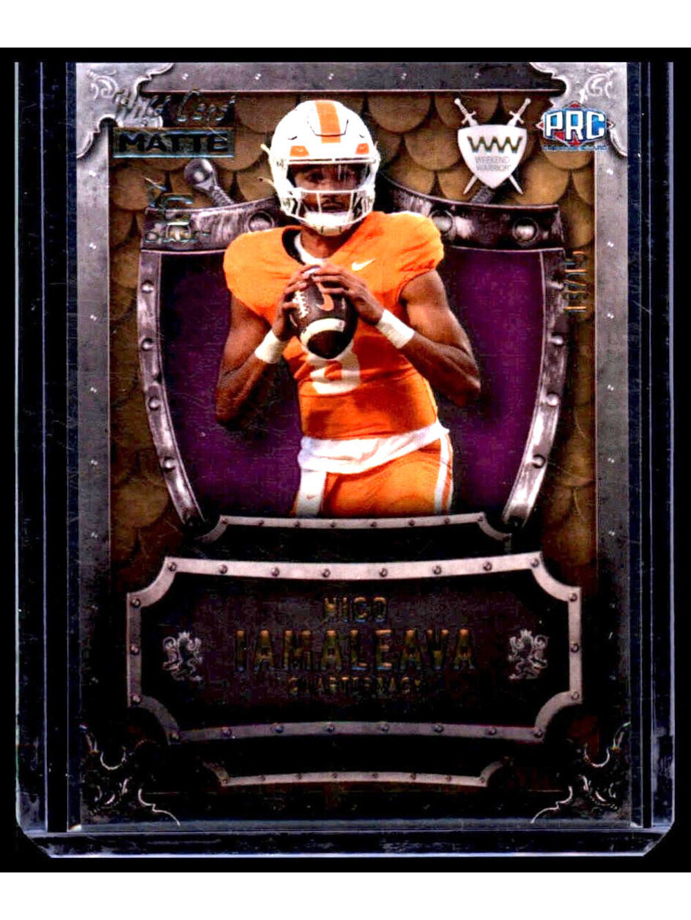 2023 Wild Card MATTE - Weekend Warrior Nico Iamaleava PRC WW-NI